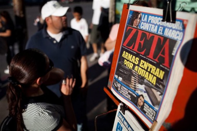 The weekly Zeta magazine has set a standard for aggressive coverage of Mexican drug traffickers and complicit government officials. 